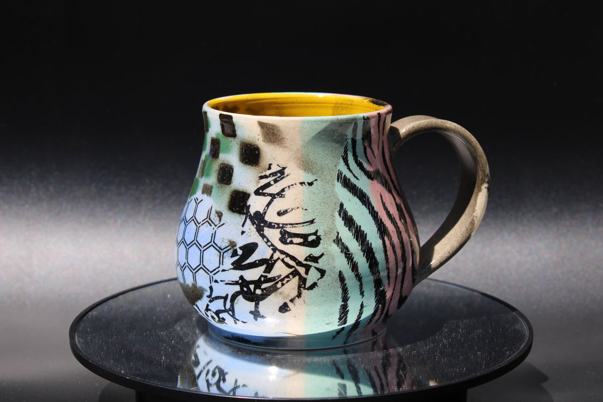 PUNK ROCK POTTERY SURPRISE MUG