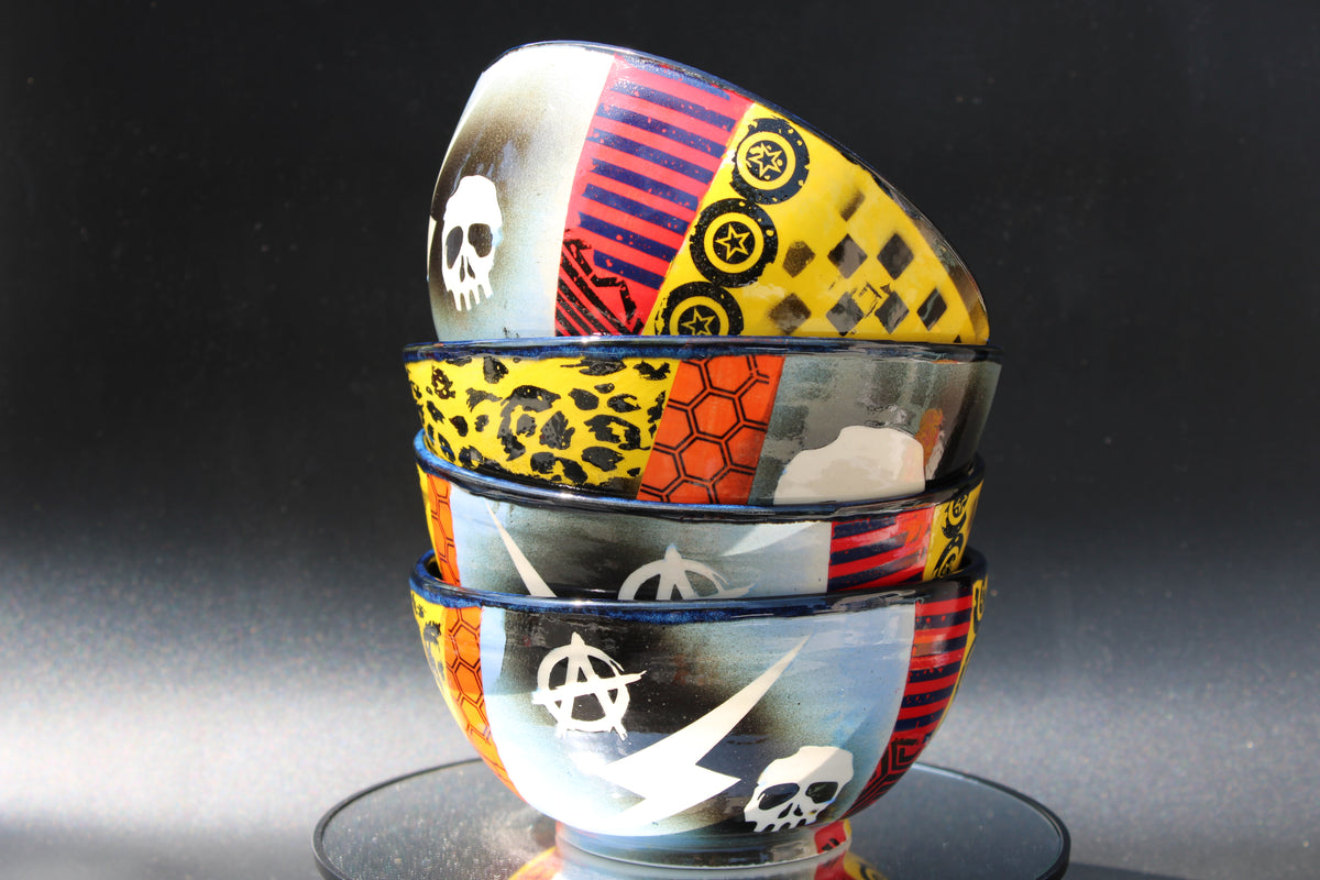 Crossroad Bowls Set of 4