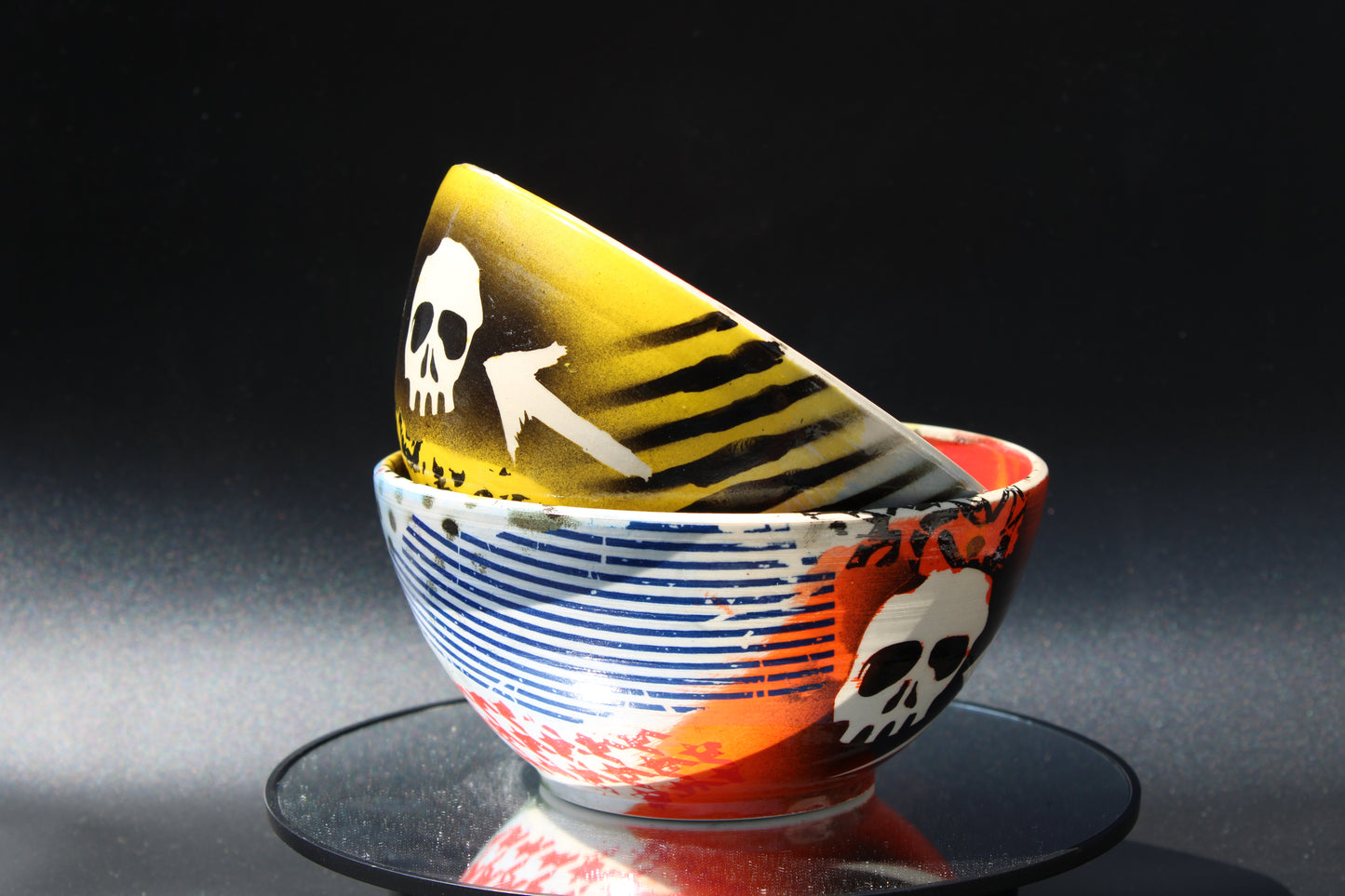 Graffiti Punk Bowls Set of 2