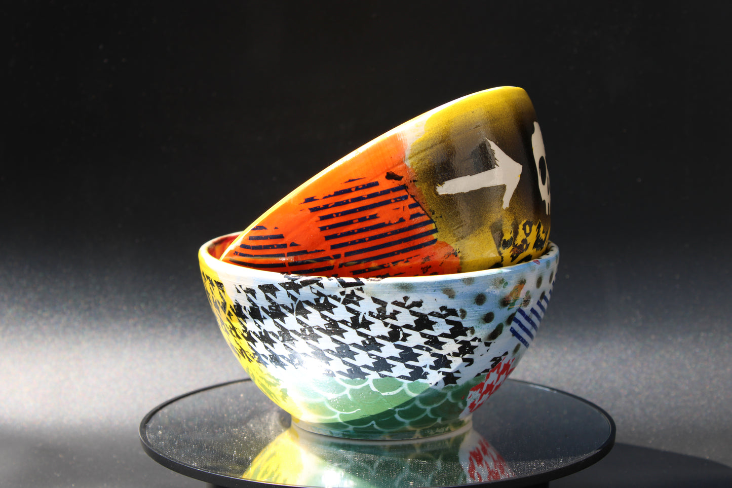 Graffiti Punk Bowls Set of 2