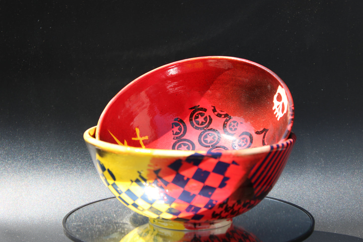 Red N' Yell Bowls Set of 2