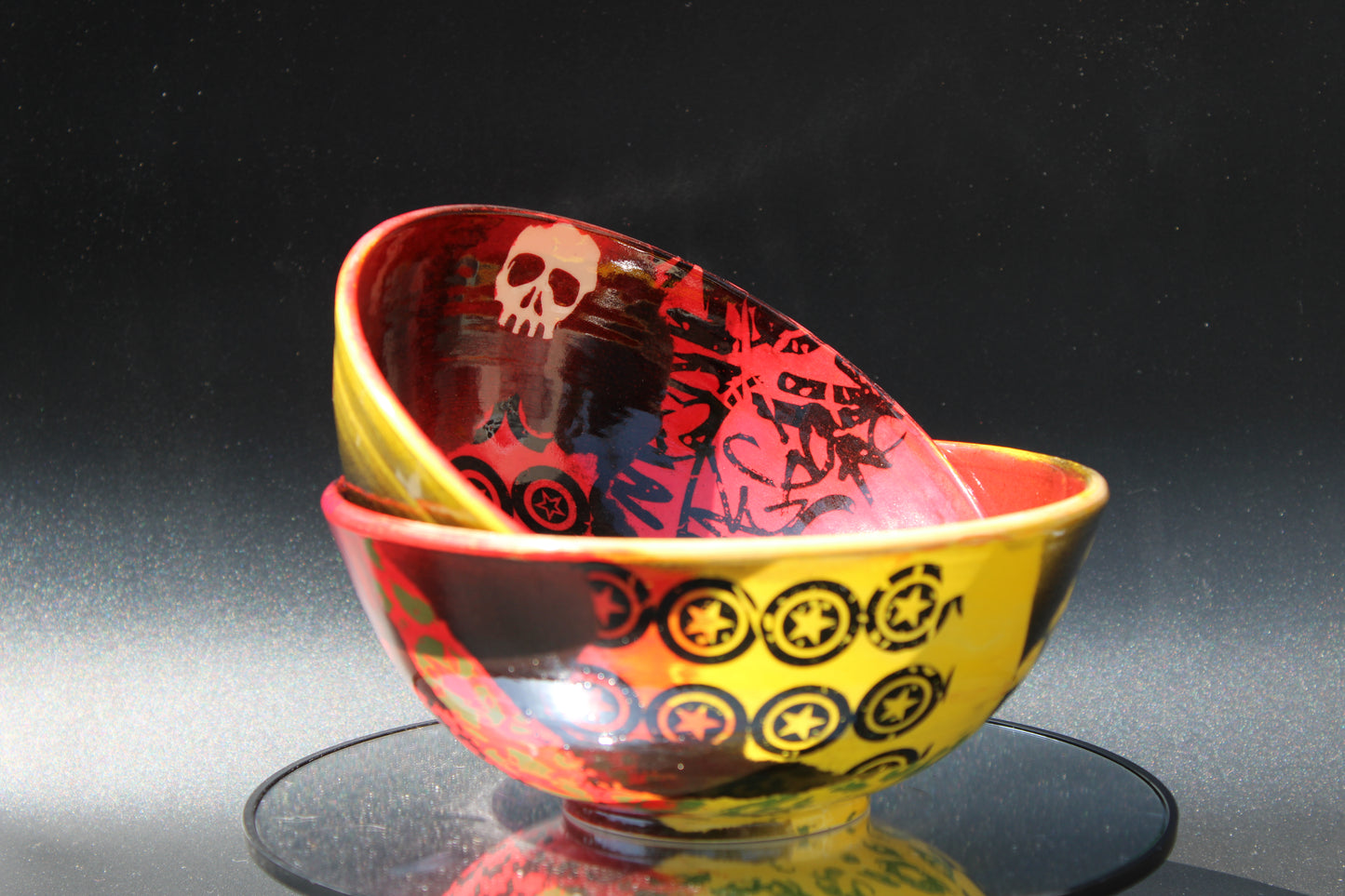 Red N' Yell Bowls Set of 2