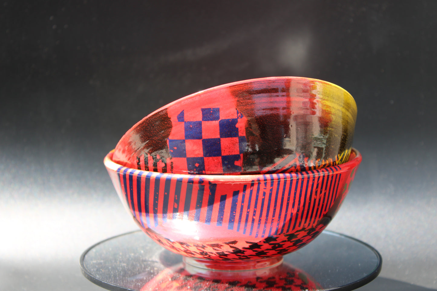 Red N' Yell Bowls Set of 2