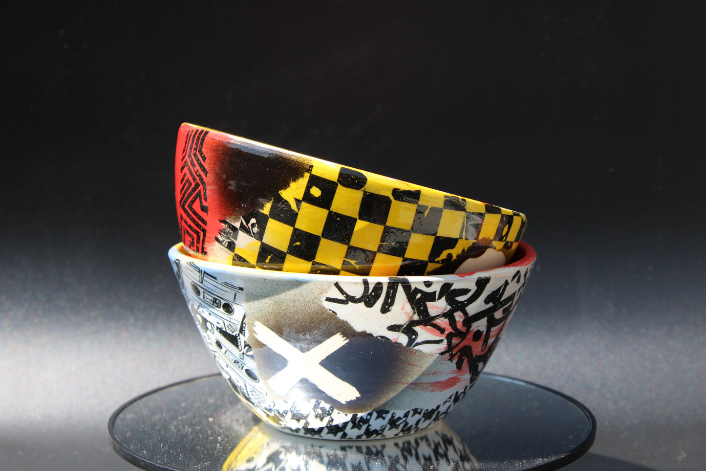 Animal Instincts Bowl Set of 2