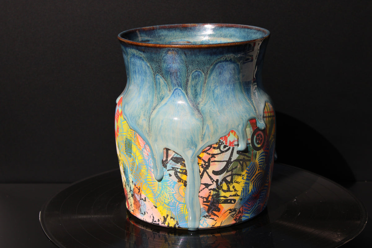 Punk Rock Pretty Vase 6.5"
