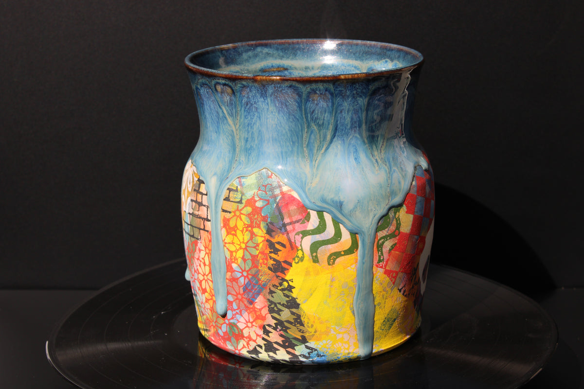 Punk Rock Pretty Vase 6.5"