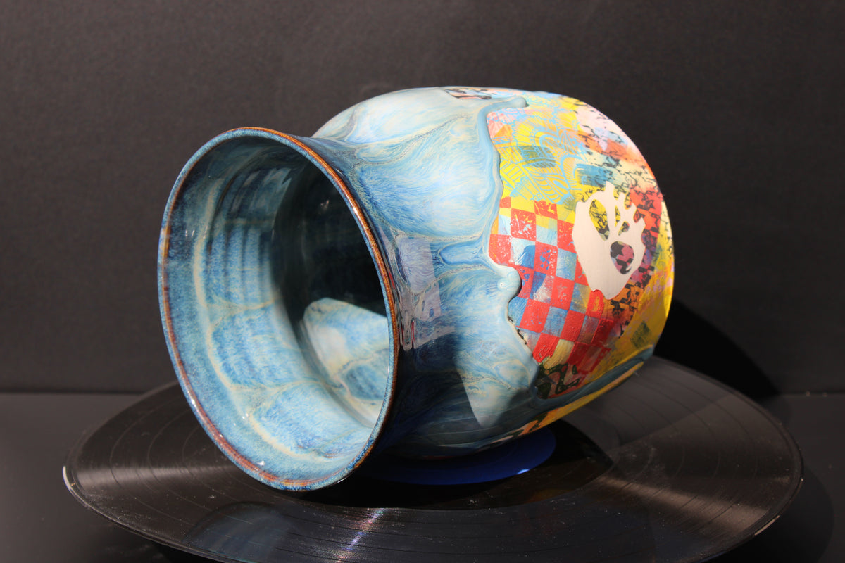 Punk Rock Pretty Vase 6.5"