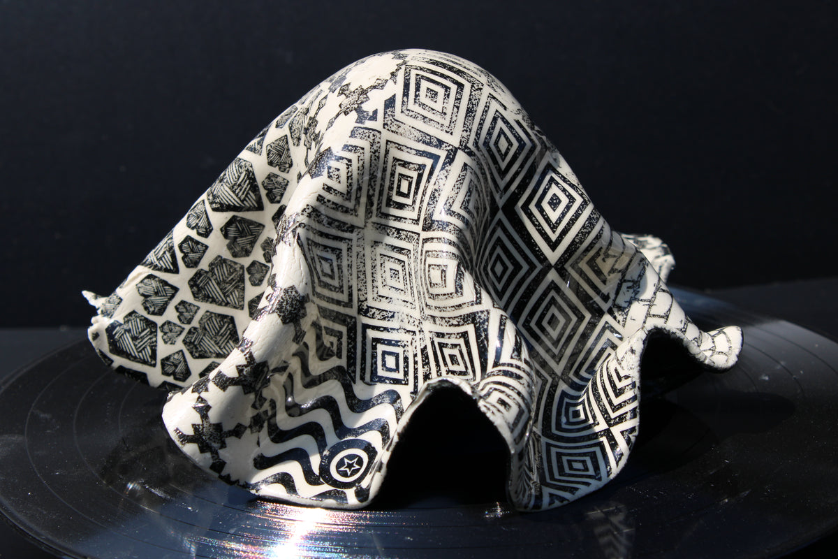 Black and White  5" Ghost