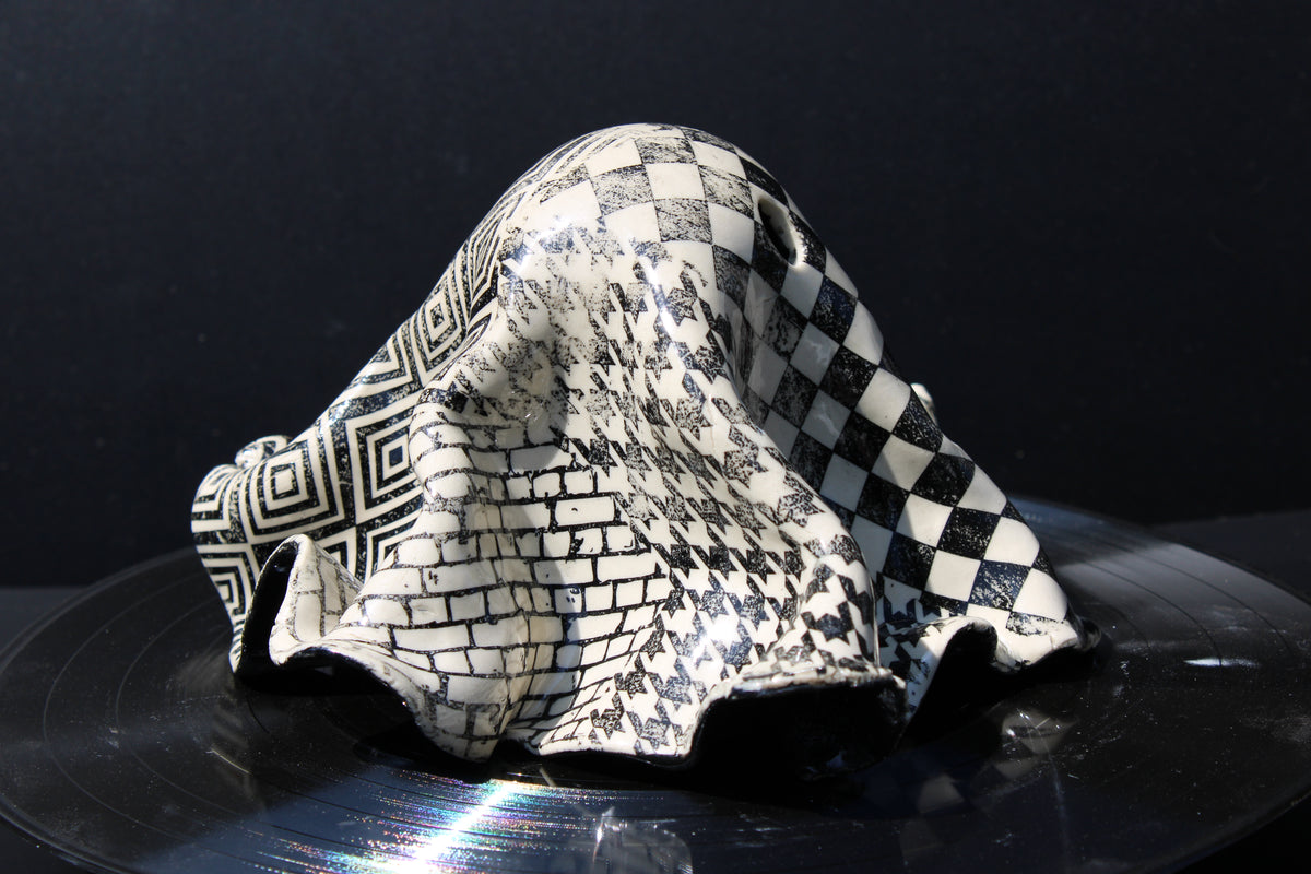 Black and White  5" Ghost