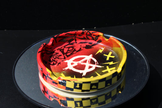 Red N Yell Ash Tray 2