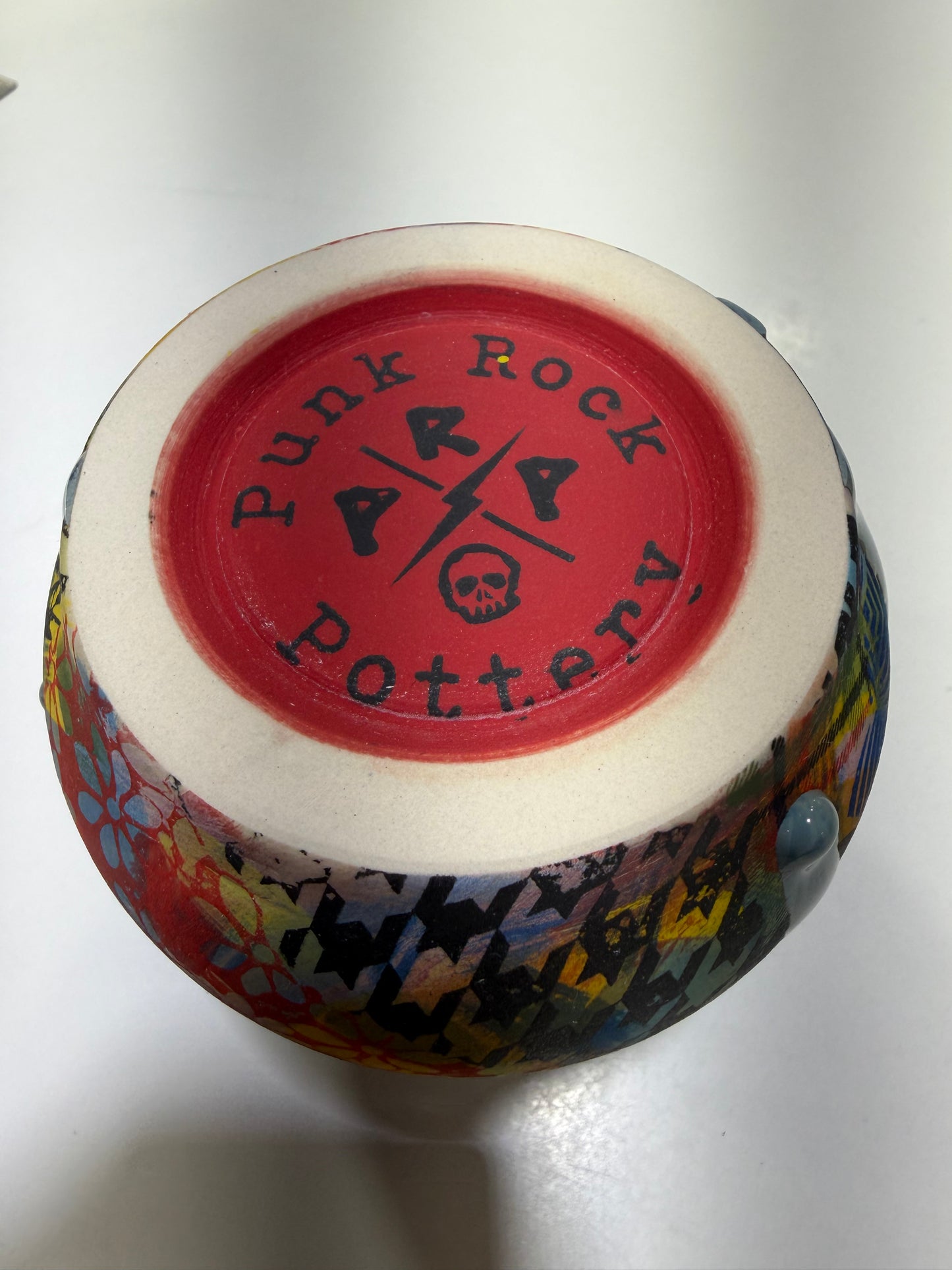 Punk Rock Pretty Vase 4"
